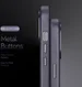 Dux Ducis Naples Apple iPhone 14 Hoesje MagSafe Echt Leer Blauw afbeelding 8
