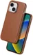 Dux Ducis Naples Apple iPhone 14 Hoesje MagSafe Echt Leer Bruin afbeelding 2