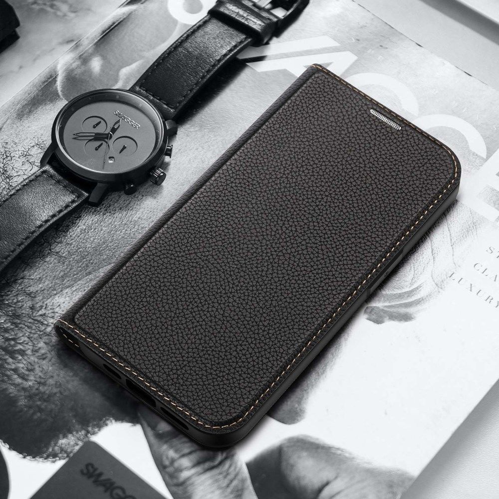 Dux Ducis Skin X2 Apple iPhone 14 Hoesje Book Case Zwart afbeelding 3