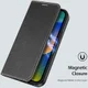Dux Ducis Skin X2 Apple iPhone 14 Hoesje Book Case Zwart afbeelding 6