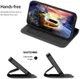 Dux Ducis Skin X2 Apple iPhone 14 Hoesje Book Case Zwart afbeelding 8