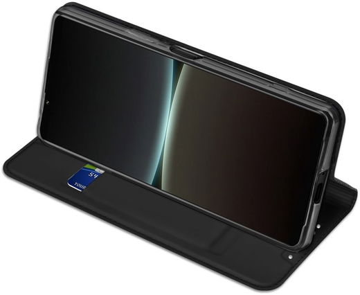 Dux Ducis Skin Pro Sony Xperia 5 IV Hoesje Portemonnee Zwart afbeelding 5