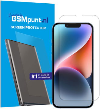 Apple iPhone 14 Tempered Glass Case Friendly Screenprotector