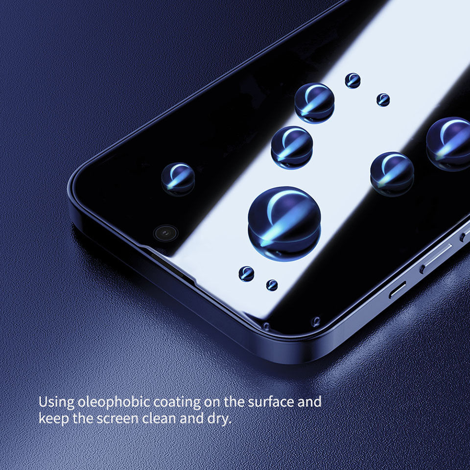 Nillkin iPhone 14 Pro Max Screen Protector Privacy Tempered Glass 9H afbeelding 8