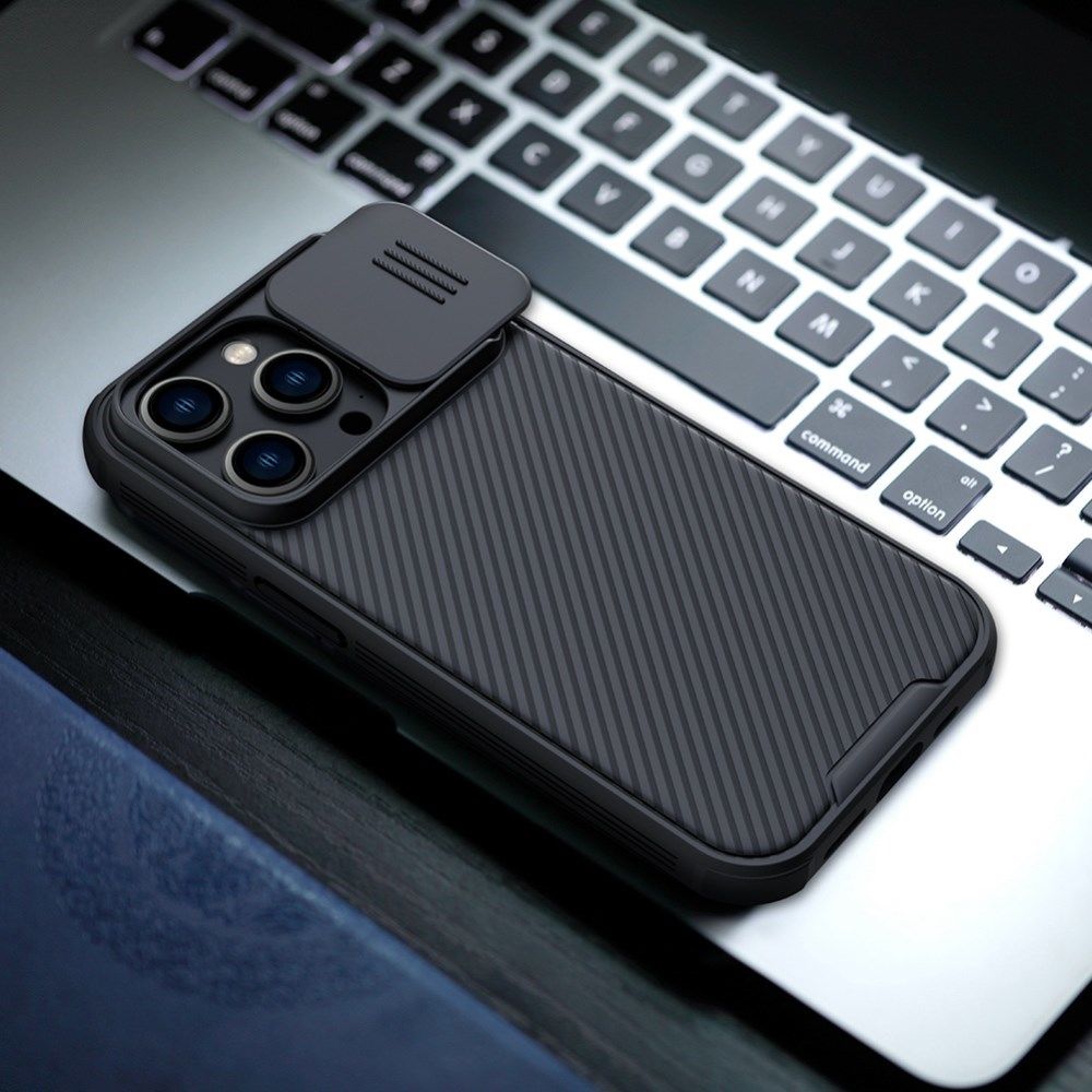 Nillkin CamShield MagSafe iPhone 14 Pro Hoesje Camera Slider Zwart afbeelding 3