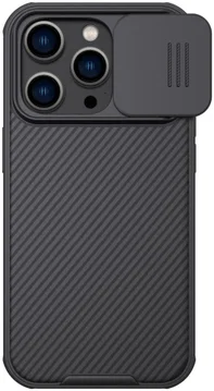 Nillkin CamShield MagSafe iPhone 14 Pro Max Hoesje Camera Slider Zwart