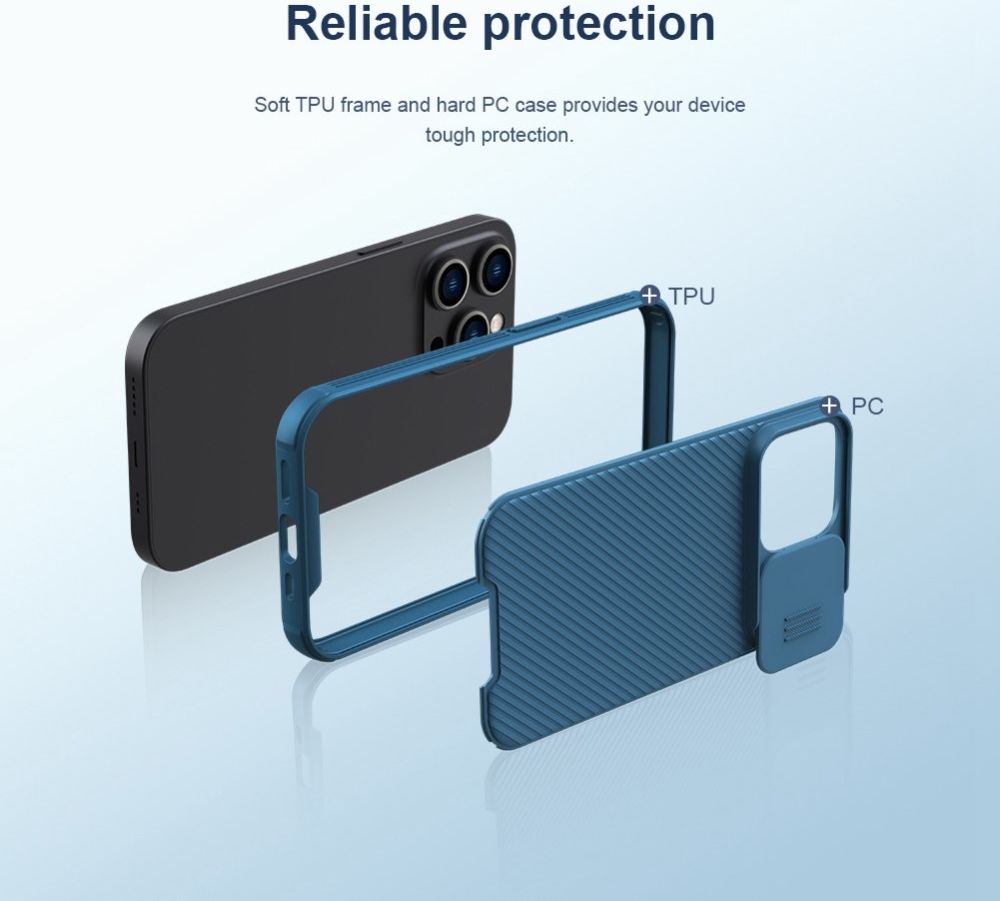 Nillkin CamShield MagSafe iPhone 14 Pro Max Hoesje Camera Slider Zwart afbeelding 11