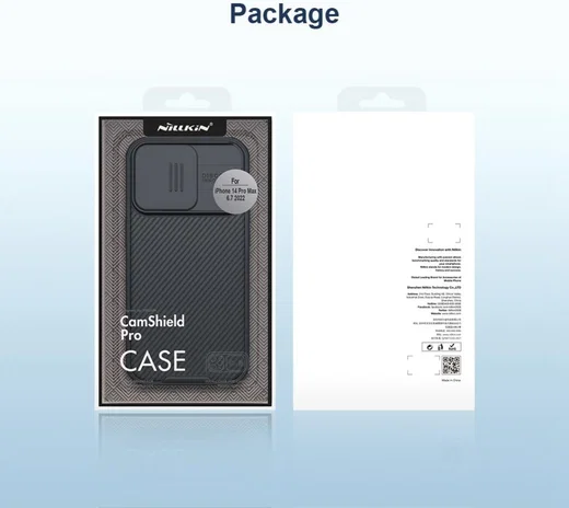 Nillkin CamShield MagSafe iPhone 14 Pro Max Hoesje Camera Slider Zwart afbeelding 13