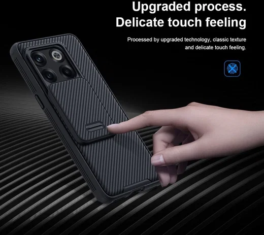 Nillkin CamShield OnePlus 10T Hoesje met Camera Slider Zwart afbeelding 10