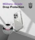 Ringke Fusion Bumper Apple iPhone 14 Pro Hoesje Transparant Paars afbeelding 7