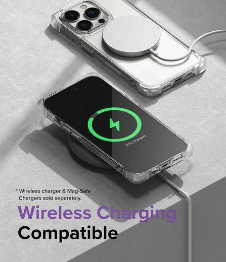 Ringke Fusion Bumper Apple iPhone 14 Pro Hoesje Transparant Paars afbeelding 8