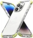 Ringke Fusion+ Apple iPhone 14 Pro Hoesje Transparant + Bumper Lime afbeelding 2