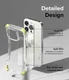 Ringke Fusion+ Apple iPhone 14 Pro Hoesje Transparant + Bumper Lime afbeelding 9