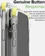 Ringke Fusion+ Apple iPhone 14 Pro Hoesje Transparant + Bumper Lime afbeelding 10