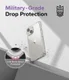 Ringke Fusion Bumper Apple iPhone 14 Hoesje Transparant Paars afbeelding 5