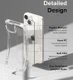 Ringke Fusion Bumper Apple iPhone 14 Hoesje Transparant Paars afbeelding 7