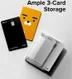 Ringke Magnetic Side Slot MagSafe Kaarthouder Drie Pasjes Transparant afbeelding 6