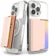 Ringke Magnetic Side Slot MagSafe Kaarthouder Drie Pasjes Roze afbeelding 1