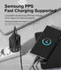 Ringke USB/USB-C GaN Snellader 65W PD 3.0/QC 3.0 Adapter Zwart afbeelding 6