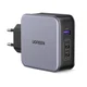 UGREEN 140W PD Snellader GaN Laptop/MacBook + USB-C Kabel 2M Grijs afbeelding 1