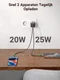 UGREEN Nexode 45W PD USB-C Snellader GaN Adaper Fast Charge Grijs afbeelding 5
