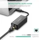 UGREEN USB-C naar Ethernet / Internet Gigabit Adapter 1000Mbps Zwart afbeelding 5