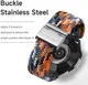 Dux Ducis Mixture II Strap - Universeel Smartwatch Bandje 20MM - Stof - Camo afbeelding 4