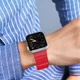 Dux Ducis Apple Watch Band - 1-10/SE/Ultra - 49MM/46MM/45MM/44MM/42MM - Rood afbeelding 6
