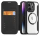 Dux Ducis Skin X Pro iPhone 14 Pro Hoesje MagSafe Book Case Zwart afbeelding 2