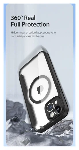 Dux Ducis Skin X Pro iPhone 14 Pro Hoesje MagSafe Book Case Zwart afbeelding 4
