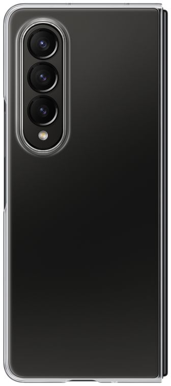 Origineel Samsung Galaxy Z Fold 4 Hoesje Clear Edge Cover Transparant afbeelding 2