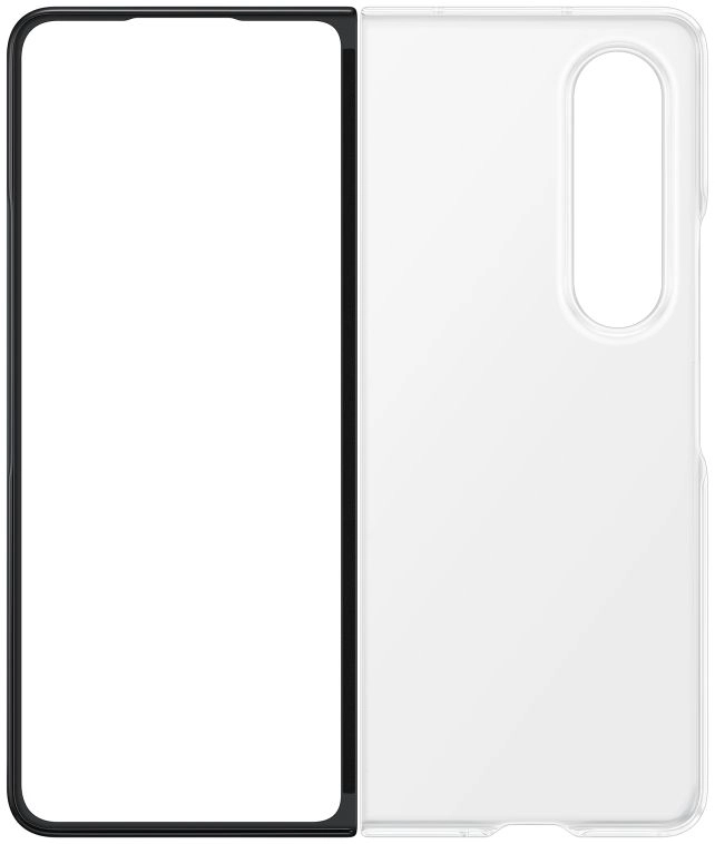 Origineel Samsung Galaxy Z Fold 4 Hoesje Clear Edge Cover Transparant afbeelding 6