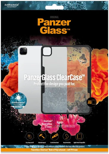 PanzerGlass ClearCase iPad Pro 11 (2018/2020/2021) Hoes Transparant afbeelding 1
