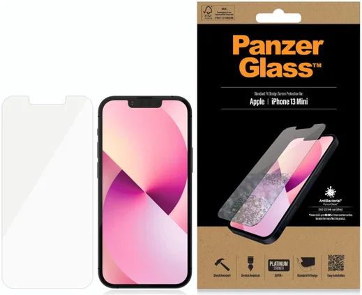 PanzerGlass Apple iPhone 13 Mini Screen Protector Antibacterieel afbeelding 4