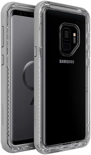 Lifeproof Next Samsung Galaxy S9 Plus Hoesje Transparant Grijs afbeelding 1