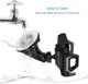 Choetech Raam/Dashboard Telefoonhouder met Draadloos Opladen 10W Zwart afbeelding 8
