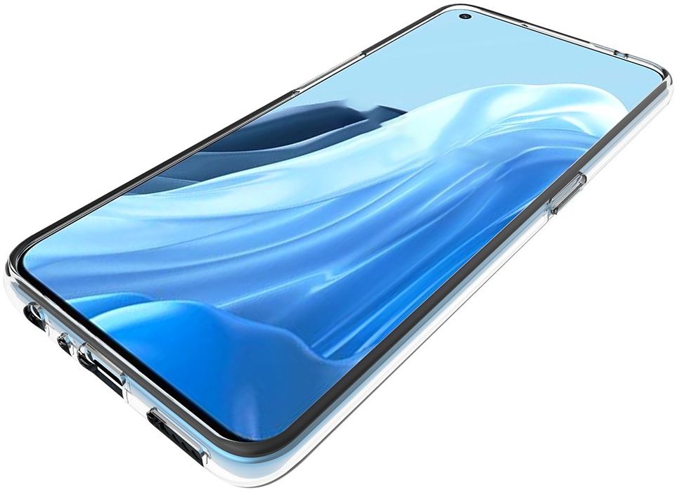 Oppo Reno 7 Hoesje Dun TPU Back Cover Transparant afbeelding 5