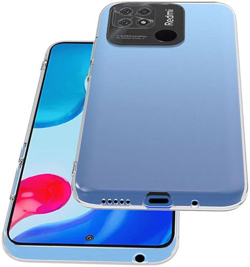 Xiaomi Redmi 10C Hoesje Dun TPU Back Cover Transparant afbeelding 4