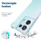 Oppo Reno 8 Pro Hoesje Schokbestendig Dun TPU Back Cover Transparant afbeelding 2