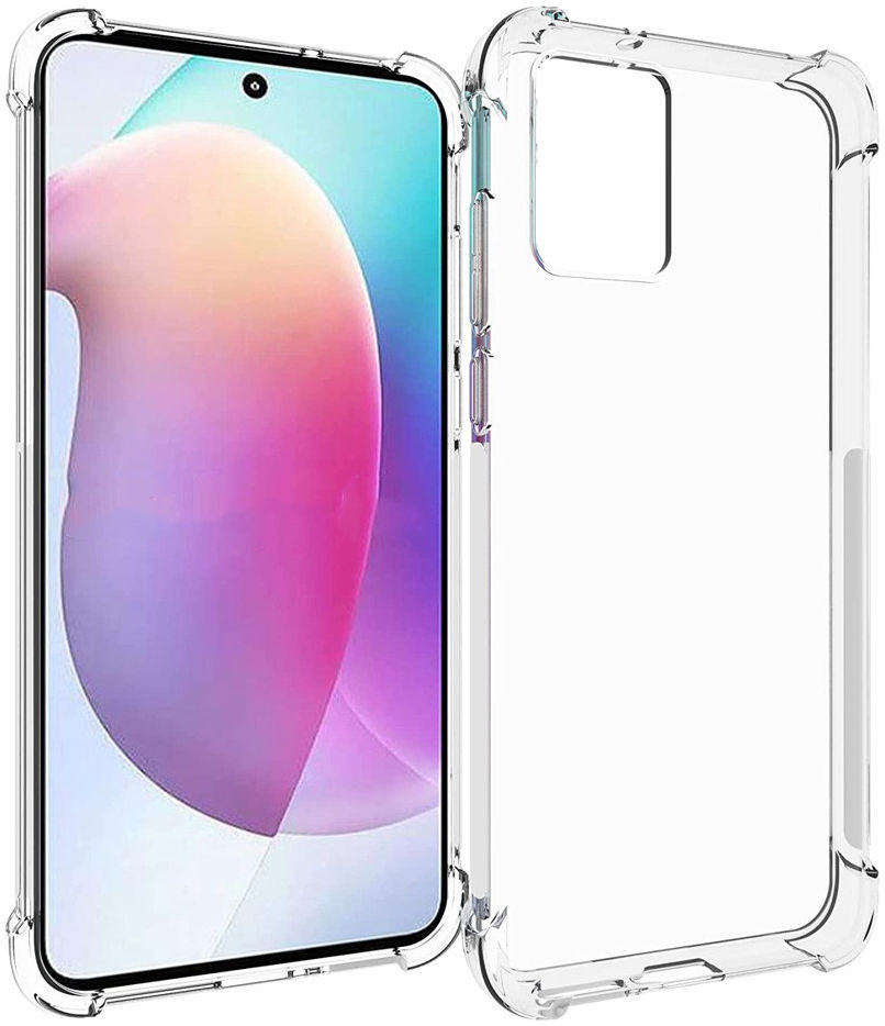 Motorola Edge 30 Neo Hoesje Schokbestendig en Dun TPU Transparant afbeelding 1