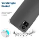 Motorola Edge 30 Neo Hoesje Schokbestendig en Dun TPU Transparant afbeelding 2