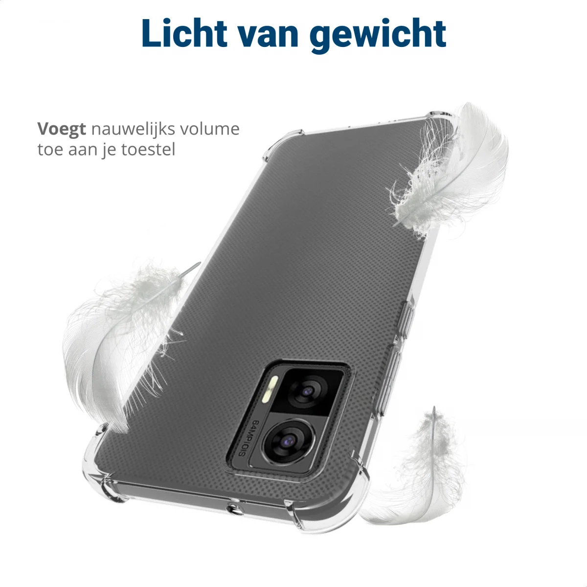 Motorola Edge 30 Neo Hoesje Schokbestendig en Dun TPU Transparant afbeelding 5