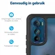 Motorola Edge 30 Hoesje Full Protect 360° Cover Hybride Blauw afbeelding 5