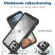 Motorola Moto G32 Hoesje Full Protect 360° Cover Hybride Zwart afbeelding 4