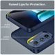 Motorola Edge 30 Hoesje Geborsteld TPU Flexibele Back Cover Blauw afbeelding 5