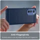 Motorola Edge 30 Hoesje Geborsteld TPU Flexibele Back Cover Blauw afbeelding 7