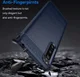 Sony Xperia 5 IV Hoesje Geborsteld TPU Flexibele Back Cover Blauw afbeelding 4
