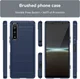 Sony Xperia 5 IV Hoesje Geborsteld TPU Flexibele Back Cover Blauw afbeelding 8