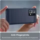 Oppo Reno 7 Hoesje Geborsteld TPU Flexibele Back Cover Blauw afbeelding 6