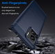 Motorola Edge 30 Ultra Hoesje Geborsteld TPU Back Cover Blauw afbeelding 4